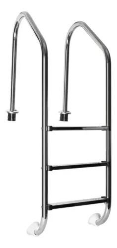 SOLO MELI PIS - ESCALERA 3 PEDAÑOS ACERO INOXIDABLE PISCINAS ALBERCAS