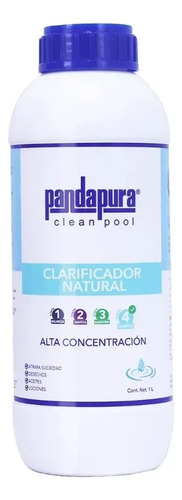 SOLO MELI PIS - CLARIFICADOR PANDA 1 LTS PARA ALBERCAS AHORRA AGUA ECOLOGICO