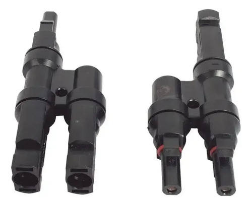 SOLO MELI PIS - JUEGO CONECTOR MC4 Y PANELES SOLARES PAR MACHO Y HEMBRA