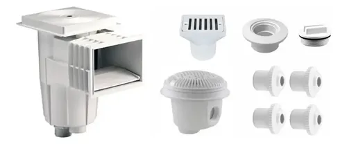 SOLO MELI PIS - KIT DE EMPOTRABLES PVC BÁSICOS PARA CONSTRUIR TU ALBERCA