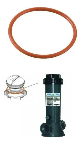 SOLO MELI PIS - REFACCIÓN ORING CLORADOR AUTOMÁTICO PARA PISCINA-ALBERCA 4KG