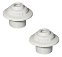 SOLO MELI PIS - 2 BOQUILLAS DE RETORNO DE 2 PULGADAS PARA ALBERCA CEMENTAR BLANCO