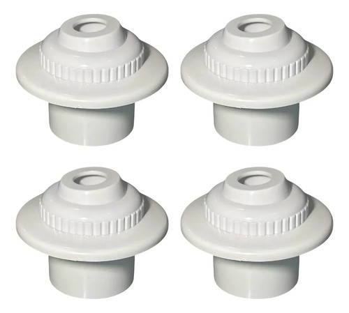 [MLM3029722657] SOLO MELI PIS - 4 BOQUILLAS DE RETORNO DE 2 PULGADAS PARA ALBERCA CEMENTAR BLANCO