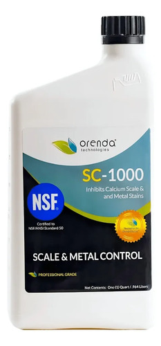 SOLO MELI SUR - Desincrustante Y Quelante De Metales Para Albercas 0.946 L